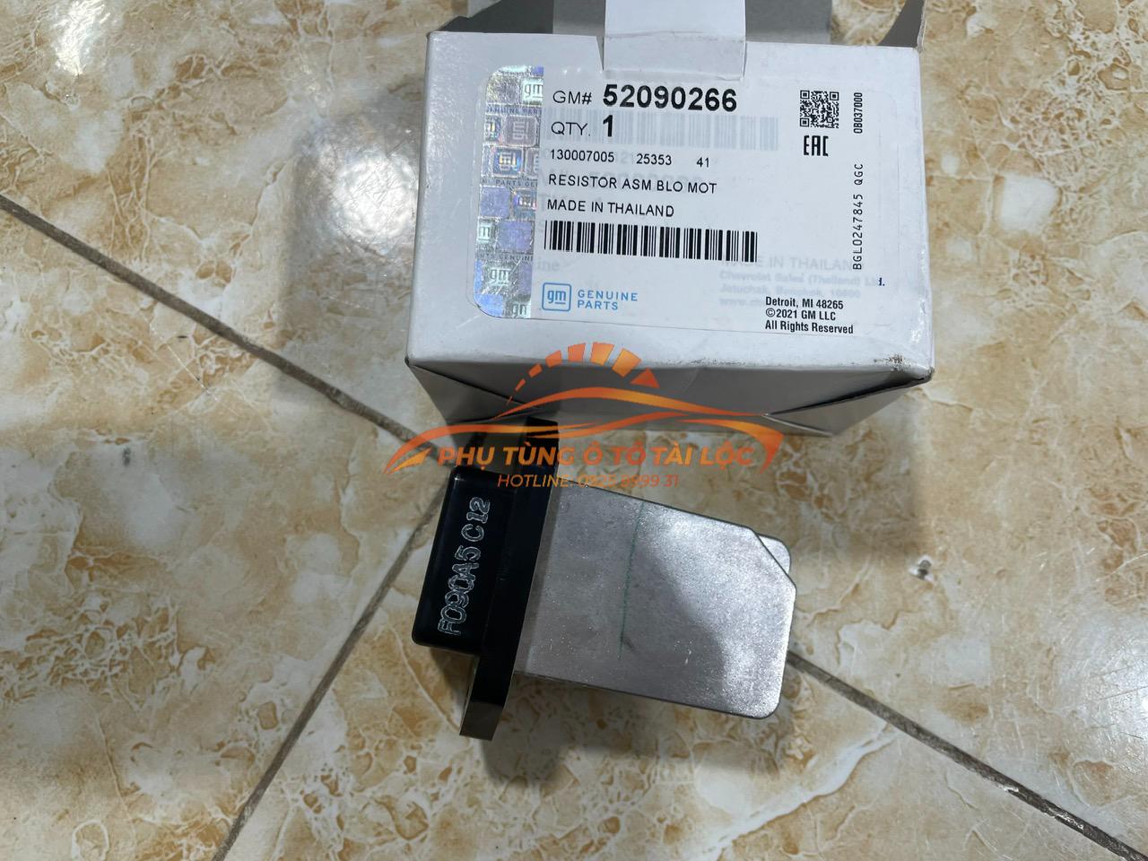 Trở quạt điều hòa Chevrolet Trailbalzer 2013 2020 52090266 - Phụ Tùng Tài Lộc