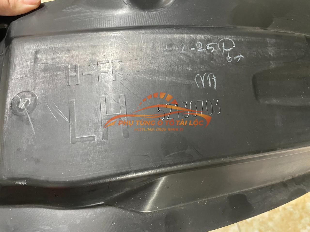 Chắn bùn lòng dè trước Chevrolet Colorado 2013 2020 bên lái 52130705, 52130703 - Phụ Tùng Tài Lộc - Ảnh 2