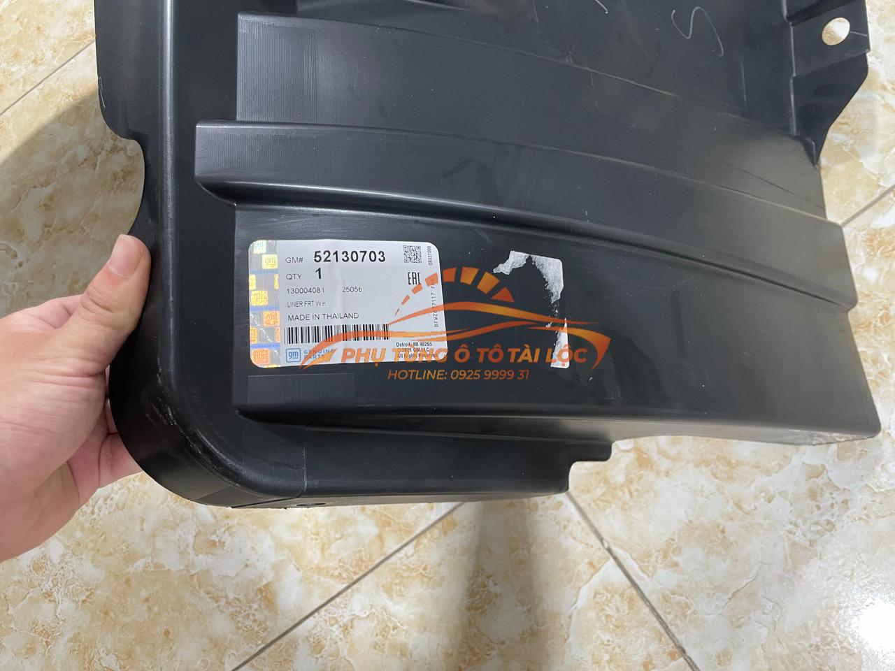 Chắn bùn lòng dè trước Chevrolet Colorado 2013 2020 bên lái 52130705, 52130703 - Phụ Tùng Tài Lộc - Ảnh 4