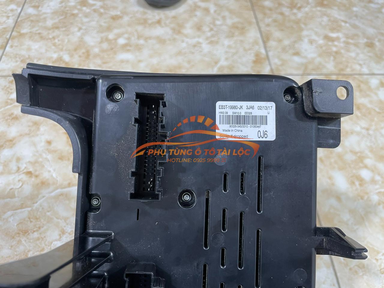 Cụm điều khiển điều hòa Ford Ranger 18-22 JB3T18E243PB3JA6 - Ảnh 4