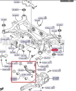 Càng i sau Mazda CX9 11-17 Xịn – TD1128500A / TD1128C10