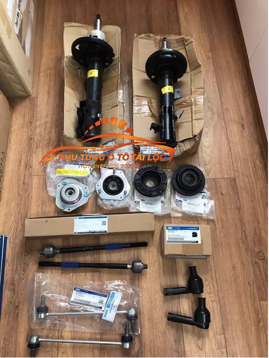 Giảm xóc trước, Bát bèo, Bi bát bèo, Rotuyn lái trong, Rotuyn lái ngoài, Rotuyn cân bằng Ford Ecosport 2014-2020 chính hãng - GN1518045B2B / GN1518045B2B / GN1518K001B2B / 8V513C367AA / 8V513C437AA