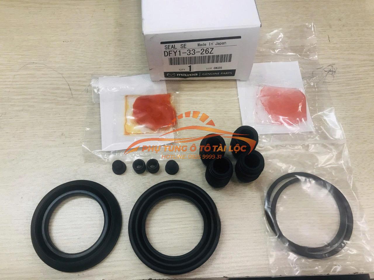Cupen phanh trước Ford Fiesta Mazda 2 2011-2017 Xịn - DFY13326Z DNY03326