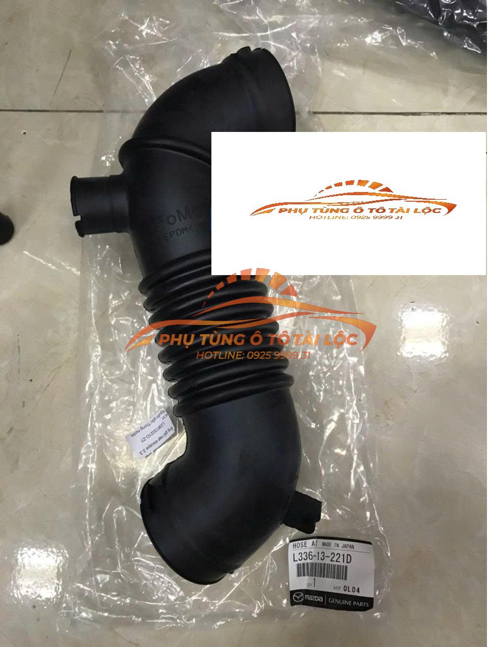 Ống gió nạp Ford Escapae Cao su cổ hút Ford Escape 2005-2013 2.3 Xịn – L33613221D