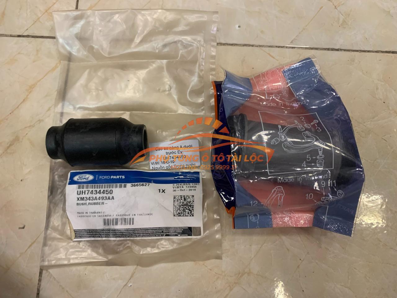 Cao su càng a dưới trước Ford Everest quả nhỏ, Cao su càng a dưới Ford Everest quả to lắp chassy 2001-2015 – UH7434450 / UR6134460