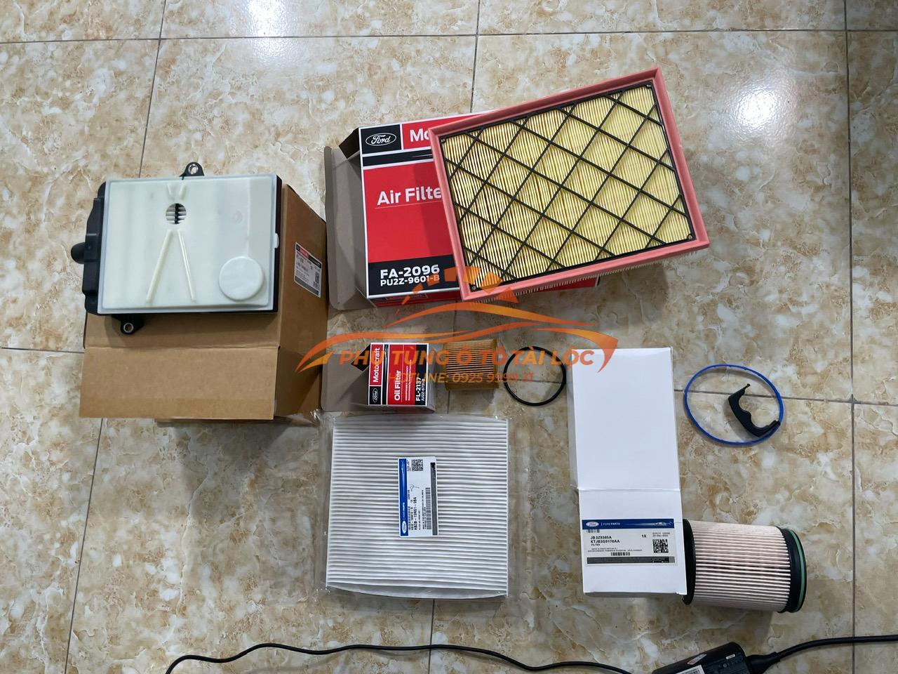 Lọc gió động cơ Ford Lọc gió điều hòa Ford Lọc dầu hộp số Ford Lọc dầu động cơ Ford Lọc nhiên liệu Ford Ranger 2.0 2018-2021 Ford Everest 2018 Chính Hãng - EB3G9601AA / HB3Z19N619B / L1MZ7A098A / JU2Z6731A / JB3Z9365C - Phụ Tùng Tài Lộc - Ảnh 3