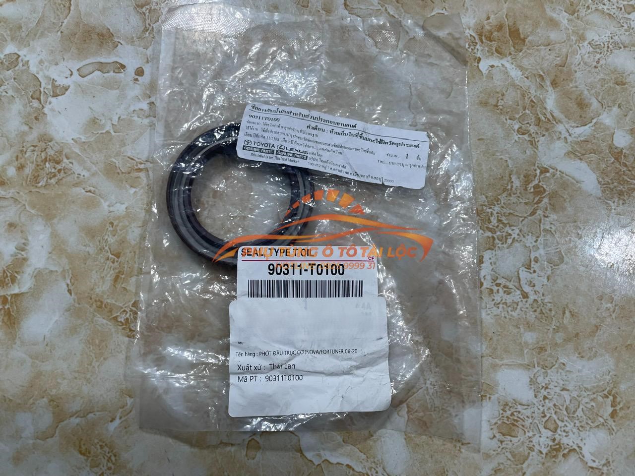Phớt đầu trục cơ Toyota Innova 2006-2016 - 90311T0032 - Phụ Tùng Tài Lộc