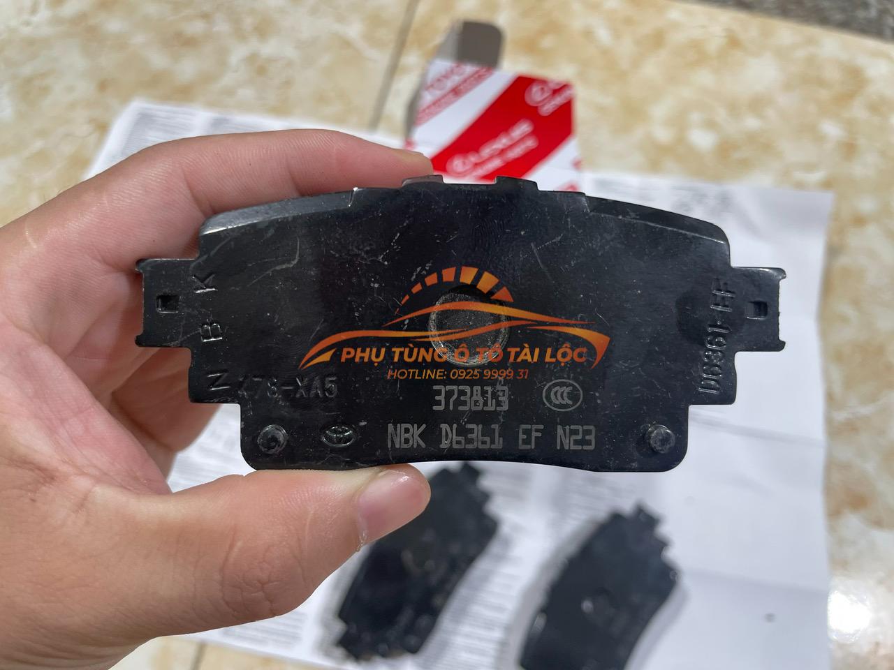 Má phanh sau Toyota Veloz Cross 2019-2024 - 04466F4020 / 04466B1010 - Phụ Tùng Tài Lộc - Ảnh 5