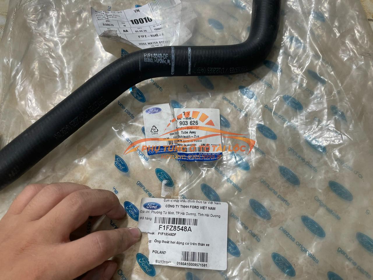 Ống thoát hơi động cơ trên thân xe Ford Focus 2015-2019 - F1FZ8548A / F1F18548DF - Phụ Tùng Tài Lộc - Ảnh 6