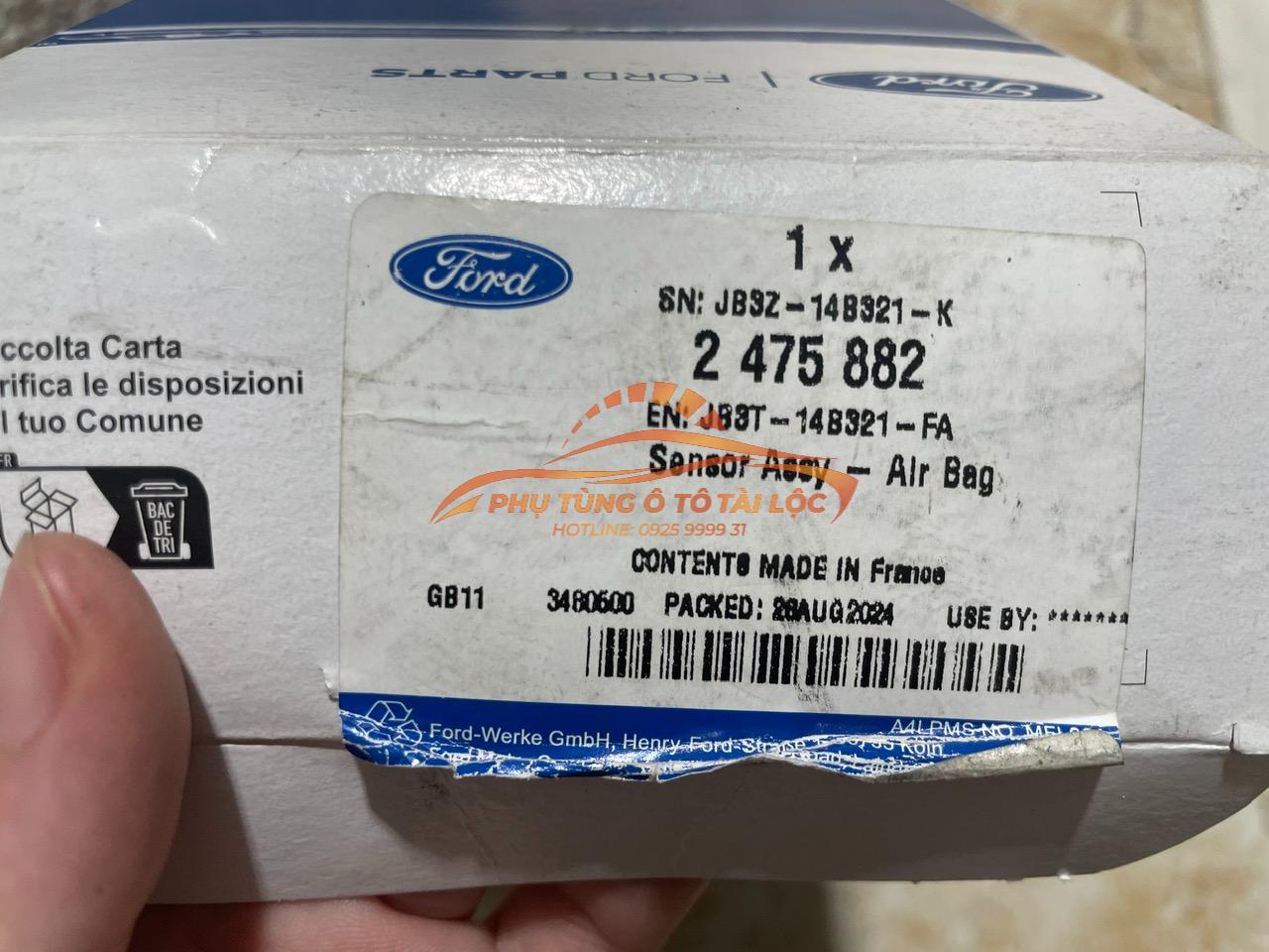 Hộp điều khiển túi khí Ranger Everest 2.0 2018 – 2022 – JB3T14B321FA / JB3Z14B321K - Ảnh 6