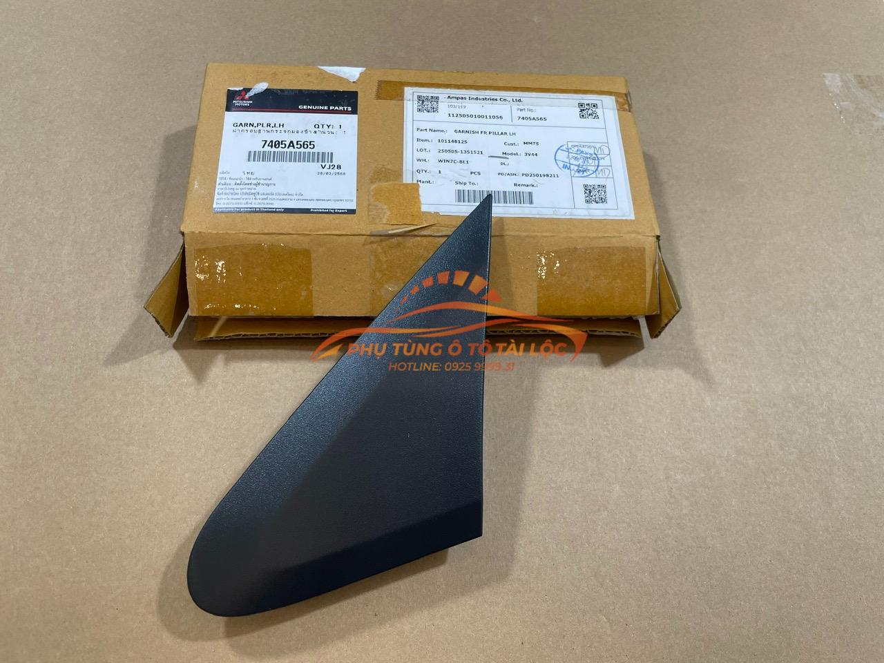 Ốp tam giác gương chiếu hậu Mitsubishi Attrage Mirage 7405A565