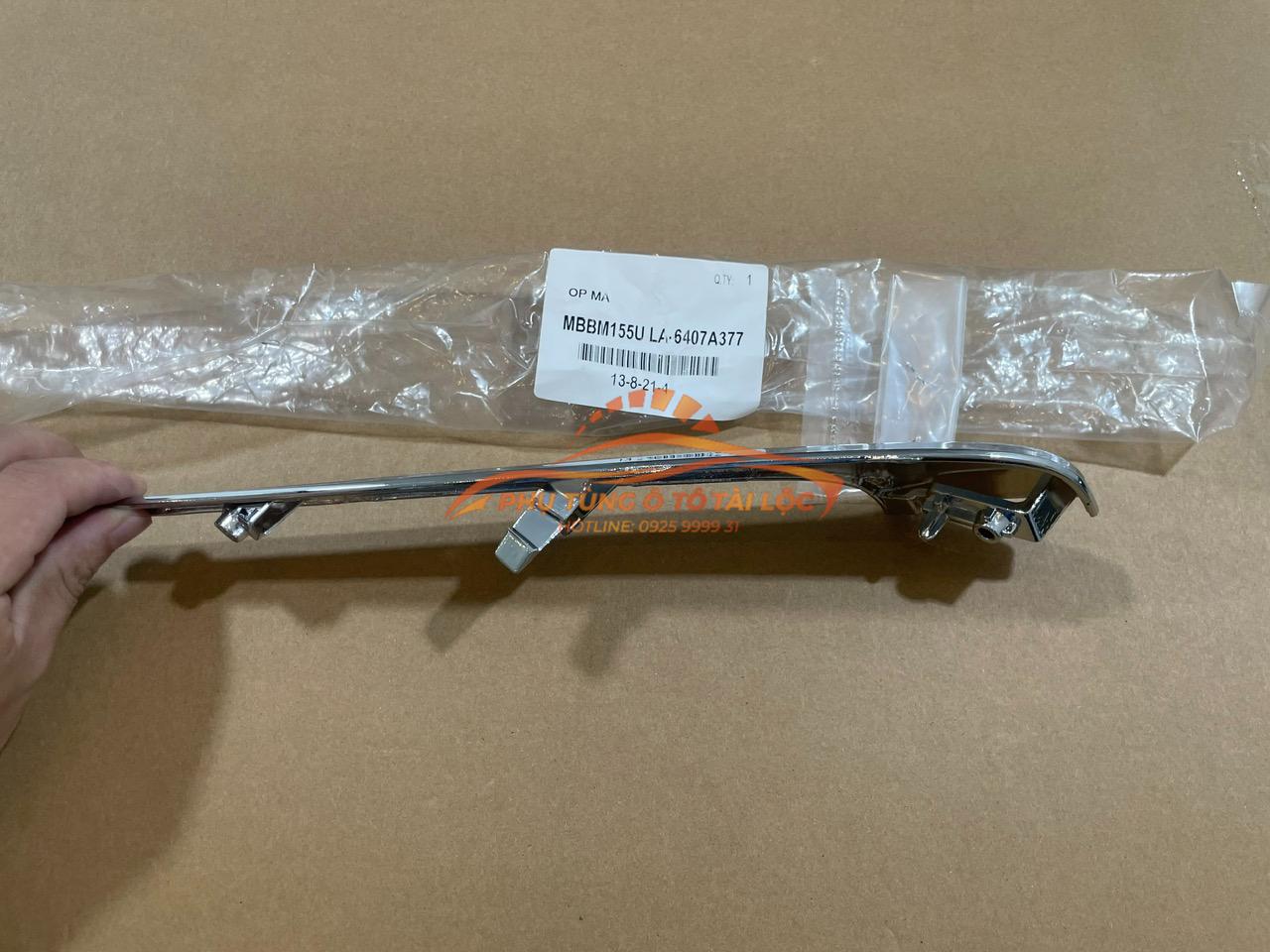 Nẹp mạ trên Mitsubishi Attrage 2020-2025 6407A377